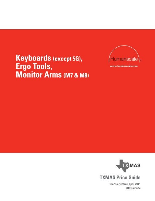 Ergo Tools, Monitor Arms (M7 & M8) - Humanscale