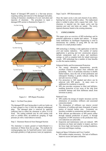 The Performance, Safety and Production Benefits of SPS Structures ...