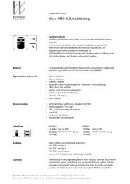 Wecryl 420 Rollbeschichtung - WestWood