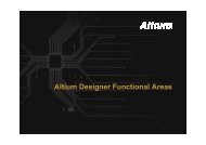 Altium Designer Functional Areas - EP-TeQ