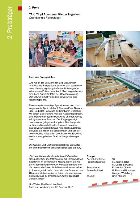 Schule baut 2010