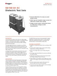 50/100 kV AC Dielectric Test Sets - Unitronics Electric