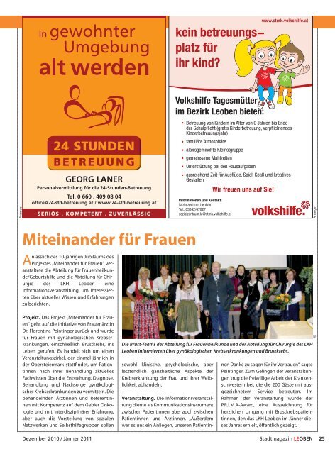 Dezember 2010 - PDF - Stadtgemeinde Leoben