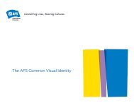 The AFS Common Visual Identity Guidelines