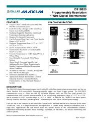 DS18B20 Programmable Resolution 1-Wire Digital ... - Wulfden.org