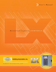 to download the LX Networked Lighting Controls user manual