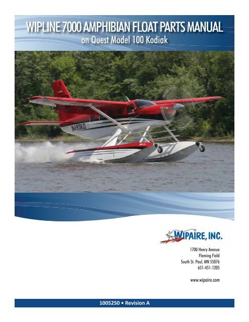 Model 7000 Parts Manual - Wipaire Inc.