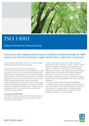 Broszura ISO 14001 (PDF) - DNV