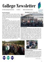 Newsletter No 10 - 29 June 2012.pub - Diamond Valley College