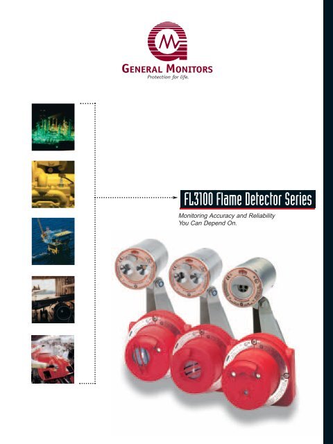 Simark Controls FL3100 Series Flame / Fire Detectors - Simark Controls