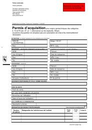 Permis d'acquisition pour engins pyrotechniques - Kantonspolizei ...