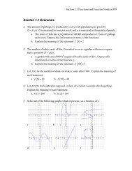 Precalculus: An Investigation of Functions - OpenTextBookStore
