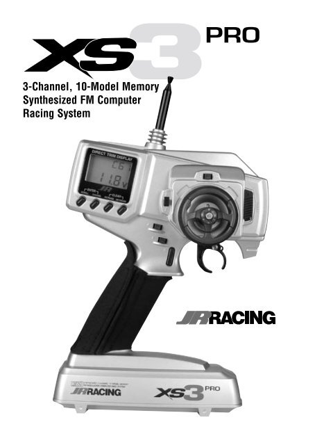 XS3 Manual - JR Radios