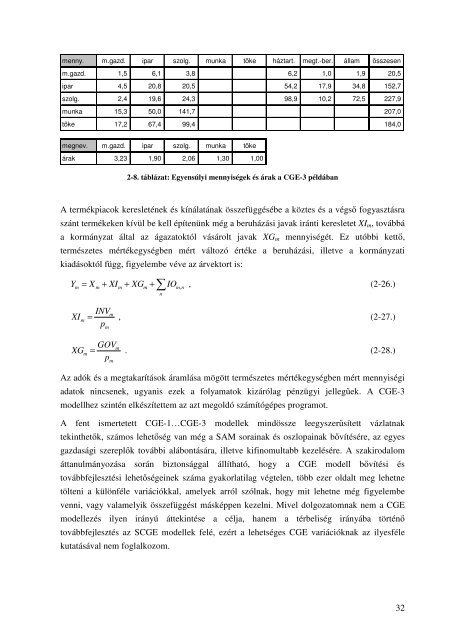 disszertáció - PTE Közgazdaságtudományi Kar - Pécsi ...