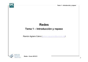 Tema 1 – Introducción y repaso