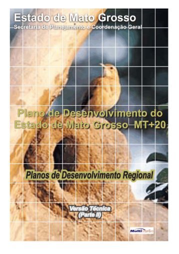 Versao Tecnica PD Regionais - seplan / mt - Governo do Estado de ...