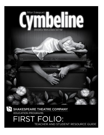 Cymbeline First Folio - The Shakespeare Theatre Company