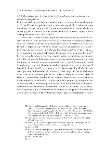 Derechos humanos en Argentina - Estamos en fueradelexpediente ...