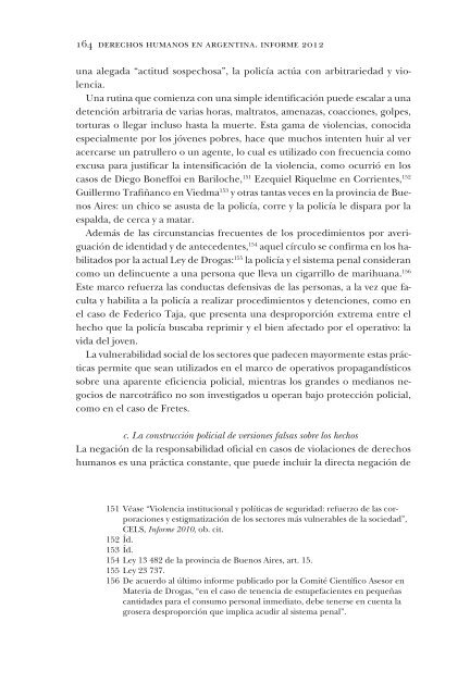 Derechos humanos en Argentina - Estamos en fueradelexpediente ...