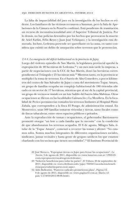 Derechos humanos en Argentina - Estamos en fueradelexpediente ...