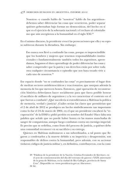 Derechos humanos en Argentina - Estamos en fueradelexpediente ...