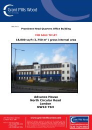 Advance House North Circular Road London ... - Grant Mills Wood