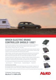 which electric brake controller should i use? - AL-KO Australia