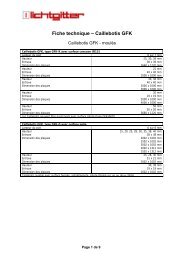 Fiche technique â€“ Caillebotis GFK - Lichtgitter GmbH