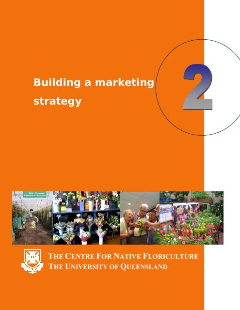 Building a marketing strategy - University of Queensland