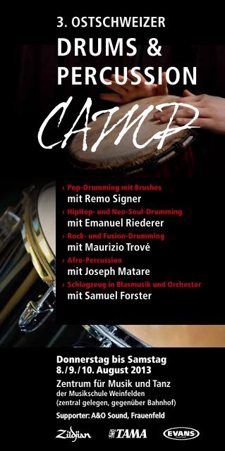 DRUMS & PERCUSSION - +++ remo signer