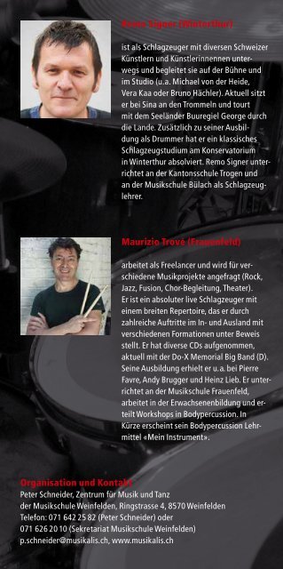 DRUMS & PERCUSSION - +++ remo signer