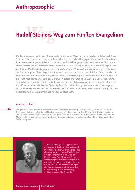 RUDOLF STEINER