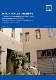 BERLIN REAL ESTATE NEWS - Liegenschaftsfonds Berlin