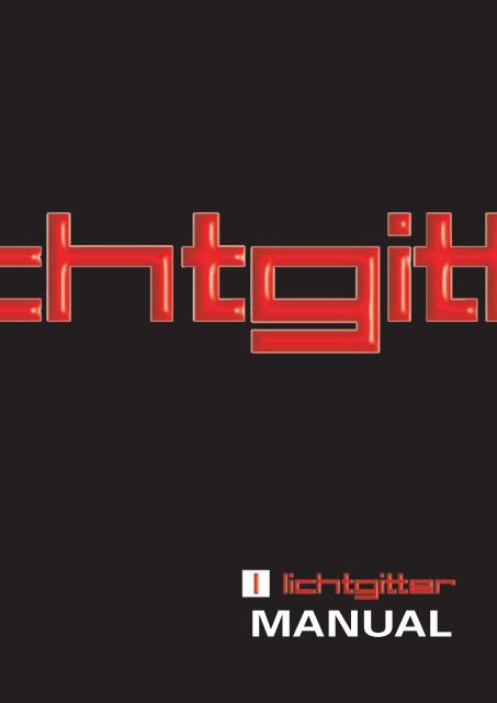 Manual Lichtgitter Gmbh