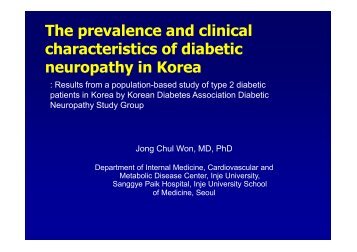 The prevalence and clinical characteristics of diabetic neuropathy in ...