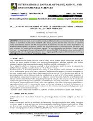 evaluation of antimicrobial activity of euphorbia hirta ... - Ijpaes.com