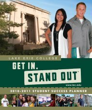 Student Handbook - Lake Erie College