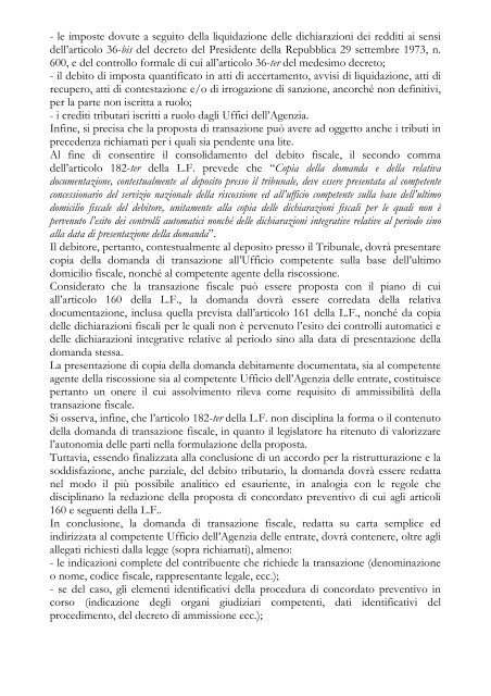 La transazione fiscale - Direzione regionale Sicilia - Agenzia delle ...