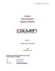 e-GÃ¼ven Zaman DamgasÄ± Uygulama EsaslarÄ±