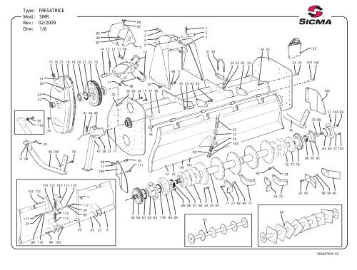 Rotary Hoes (SMR series) - Farm Implements Australia