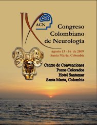 Carteles IX Congreso Colombiano de NeurologÃ­a - AsociaciÃ³n ...