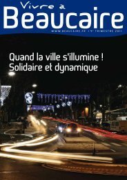 Quand la ville s'illumine ! solidaire et dynamique - Beaucaire