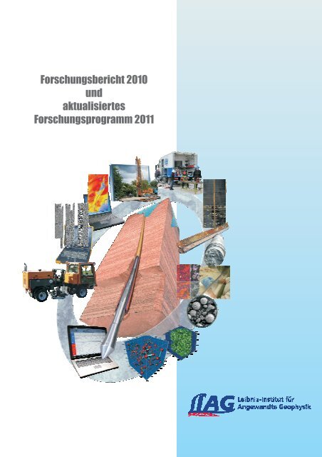 Forschungsbericht 2010 und aktualisiertes ... - LIAG