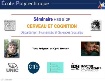 PrÃ©sentation Cyril Monier - UNIC, CNRS