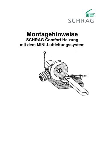 Montagehinweise