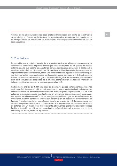 Vol. 5 Num. 3 - GCG: Revista de GlobalizaciÃ³n, Competitividad y ...