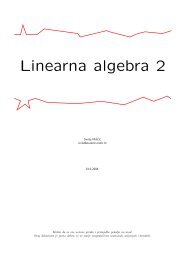 Linearna algebra 2