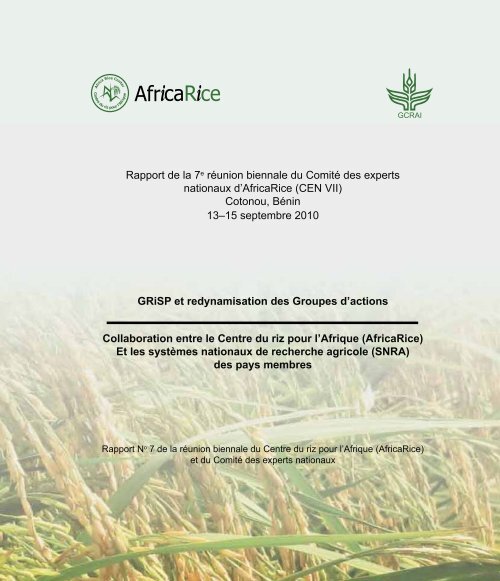 Rapport de la 7Ã¨me rÃ©union biennale du CEN ... - Africa Rice Center