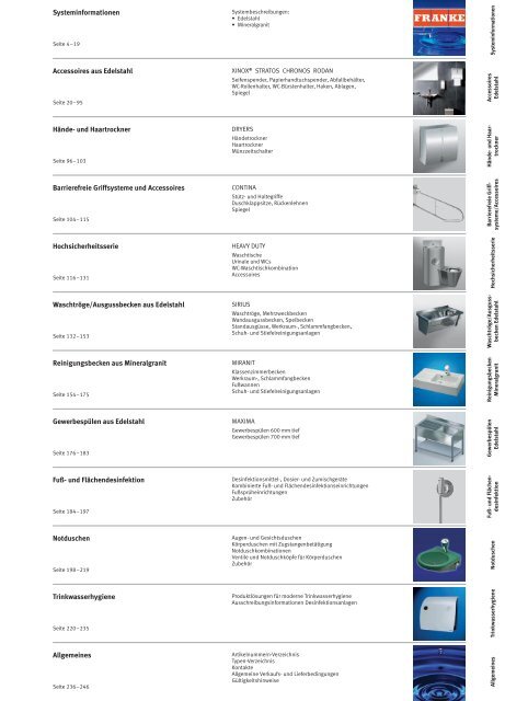 Allgemeines Trinkwasserhygiene Notduschen Fu