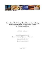 Manual and Technology-Based Approaches to Using Classification ...